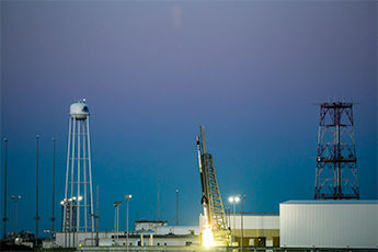 SubTec-7 launches from Wallops Island, VA.